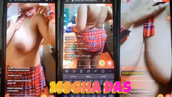 Megha Das Hot Live