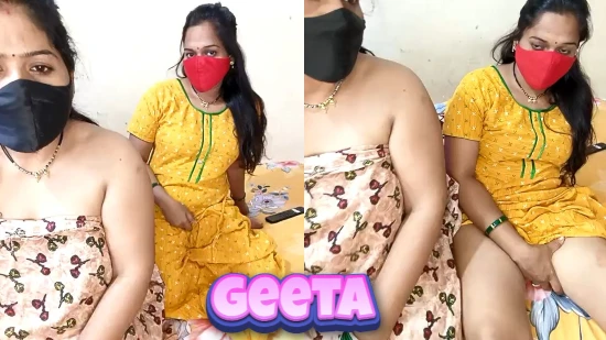 Geeta & Friend Hot Live
